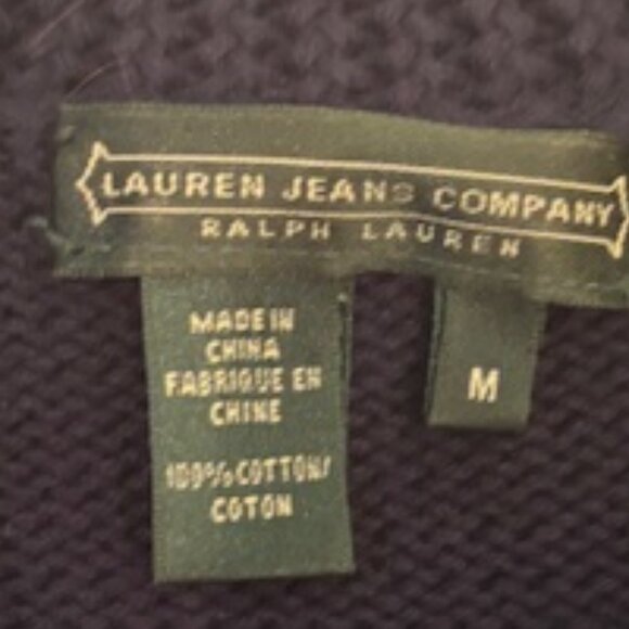 Raph Lauren Heavy Cotton Sweaterr - Picture 3 of 4